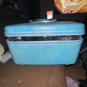 Samsonite Blue Makeup Organizer